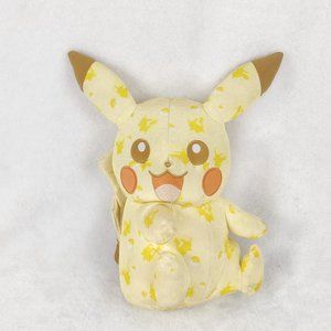pokemon 20th anniversary pikachu plush tomy 2016 shiny exclusive